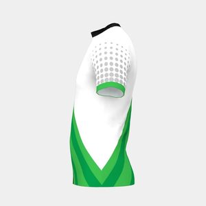 T-shirt de compression unisexe à manches courtes OEM pour sublimation, séchage rapide, protection UV, polyester/spandex 220g - Product Image 4