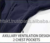 Veste de chasse imperméable pour homme, camouflage, coupe-vent, doublée en polaire, pour l'hiver, pour la chasse en plein air - Product Image 4
