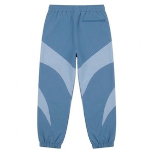 Nouveaux ensembles de pantalons coupe-vent en nylon pour hommes RTS Custom Logo Blue With Panels, pour l'été, séchage rapide, respirant, style streetwear. - Product Image 5