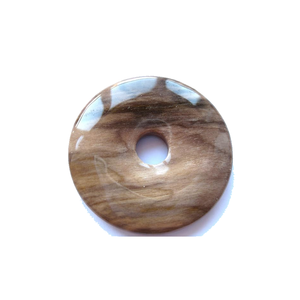 Donuts de Cristal Natural, Donuts de Piedra Petrificada, Gemas de Cristal, Gemas de Reiki, Donuts Curativos, Ágata, Mayorista - Product Image 6