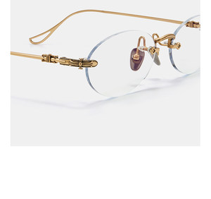 Gafas Ópticas Retro Ovaladas con Montura de Tortuga para Mujer, Ligeras, con Patillas de Metal, Gafas de Miopía con Prescripción Médica - Product Image 6