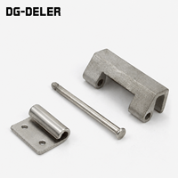 Charnière de meuble dissimulée en acier inoxydable/fer DG-DELER CL237, charnière de porte robuste, charnière pivotante, charnière de porte pliante