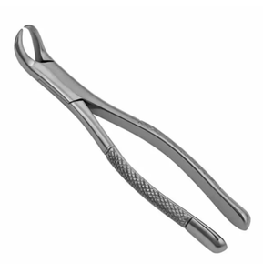 ARISTON INTERNATIONAL Pinzas de Extracción Dental Manuales de Acero Inoxidable de Alta Calidad, Pinzas de Extracción Pedo Cowhorn, CE - Product Image 1