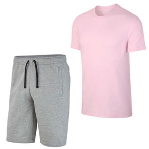 Conjunto de Pantalones Cortos Deportivos Casuales de Verano para Hombre, Ecológicos, con Marca Personalizada, Precio de Fábrica OEM ODM FOB - Product Image 2