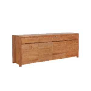 Aparador de Diseño Moderno con 4 Puertas + 4 Cajones, Mueble de Madera para Comedor, Cocina, Sala de Estar, Almacenamiento para Decoración del Hogar - Product Image 2