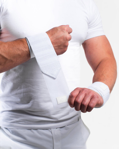Bandages de boxe rapides personnalisés avec coussinet en gel intégré pour la protection des poignets - Product Image 2