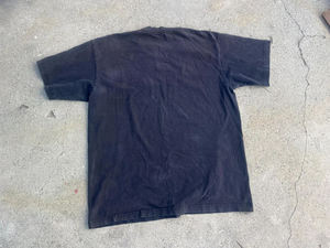 T-shirt pour homme en coton épais de qualité supérieure, sur mesure, respirant, style streetwear, avec finition délavée à l'acide et couture simple - Product Image 2