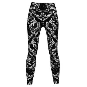 Women's High Waist Full Length Leggings Elephant <b>Pattern</b> Stretch <b>Knitted</b> Spandex Polyester Quick Dry Windproof Invisible Pocket - Product Image 2