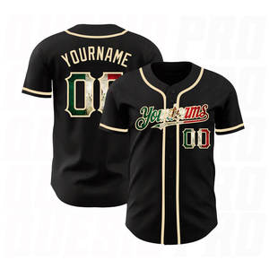 Wholesale Adults Baseball Jerseys Heat-Transfer Printed Customizable Short Sleeve Unisex Breathable Sportswear Uniform - Product Image 1