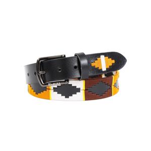Ceinture en cuir marron brodée personnalisée 2025 pour homme et femme avec boucle en alliage – Design écologique sur mesure - Product Image 5