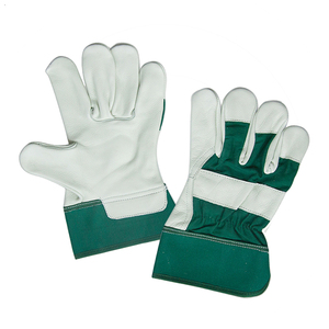 Gants de sécurité pour la construction industrielle, gants de jardinage en cuir, gants de soudage en cuir de chèvre pour la protection des mains - Product Image 3