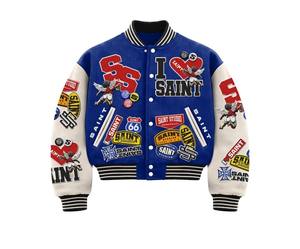 เสื้อแจ็คเก็ตเบสบอลปักลายตกแต่งแขนยาวรุ่นใหม่ประจำฤดูใบไม้ร่วงและฤดูหนาวปี 2026 TAHAD สำหรับผู้หญิง - Product Image 6