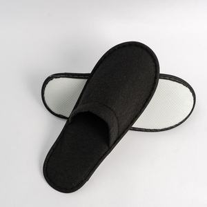 Hot Selling Warm Furry Disposable Thick Sole Durable <b>Slippers</b> with Customizable Logo for Hotel Use Hotel Amenities Breathable - Product Image 2
