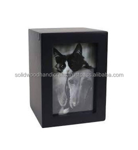Urne en bois pour cendres d'animaux de compagnie, urnes funéraires en bois pour cendres de chat et de chien, urnes commémoratives à bas prix - Product Image 2