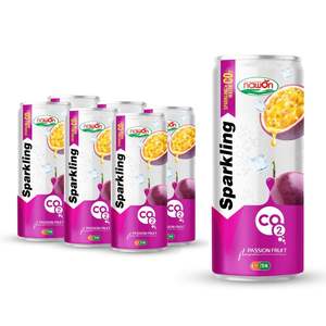 Marca privada 250ml Espumoso con sabor a melocotón Bajo en azúcar añadido NAWON Fábrica de Vietnam Muestra gratis OEM ISO BRC KOSHER HALAL FSSC - Product Image 4