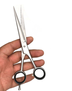 Ciseaux de coiffure professionnels en acier inoxydable de haute qualité pour la coupe et l'éclaircissement des cheveux, ciseaux de barbier pour salon - Product Image 4