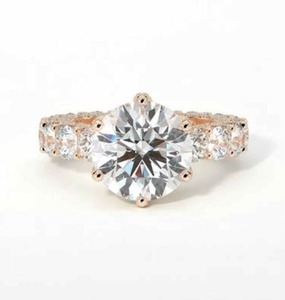 Elegante Anillo de Diamantes de Moissanita de Plata de Ley 925 con Incrustaciones de Diamantes, Estilo Hip Hop, para Compromiso o Boda - Product Image 2