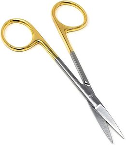 กรรไกรตัดม่านตาทางการแพทย์คุณภาพสูง ใบมีดตรง ตัดละเอียด สำหรับมืออาชีพ ได้รับการรับรองมาตรฐาน ISO - Product Image 6