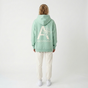 Sweat à capuche moderne pour femme, en stock, fabrication OEM directe d'usine - Product Image 2