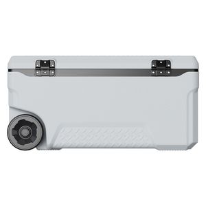 Frigo portatile con ruote da 25L in LLDPE resistente, con materiale rigido isolante e portabicchieri - Product Image 1