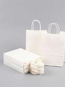 Eco Crafted Paper Gift <b>Bag</b> with Durable Handle Design Soft Texture Handmade Paper <b>Bag</b> for Elegant Packaging Promotional Use - Product Image 1