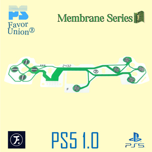 Favor Union 1,0 película de carbono FPC teclado conductor Flex Cable PS5 piezas de reparación-potenciómetros giratorios reóstatos modelo - Product Image 3