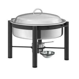 Plat à réchaud en métal durable, conçu pour répondre aux attentes des événements culinaires, offrant une utilité et une robustesse constantes - Product Image 5