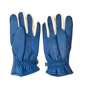 Guantes de esquí de piel de oveja de alta calidad con logotipo personalizado diseño aislado al aire libre para la temporada de invierno - Product Image 2