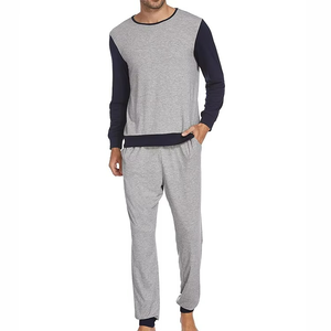 Wholesale <b>Pyjamas</b> Mens Sleepwear Designer Pajama Sets <b>for</b> Men 2 Pieces Mens Two Piece Pajamas Set - Product Image 5
