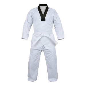 Tenue traditionnelle d'arts martiaux, uniforme de Taekwondo adapté aux séances d'entraînement et aux activités d'apprentissage - Product Image 1