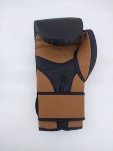 Logo personnalisé professionnel Fit gants de boxe en cuir de vachette personnalisé meilleur Muay Thai formation poinçonnage gants de boxe or - Product Image 5