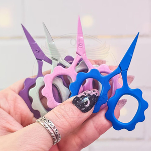 Embroidery <b>Scissors</b> 2.6", Small Flower Thread Snips, Mini <b>Sewing</b> <b>Scissors</b>, Cute Embroidery <b>Scissors</b> - Product Image 5