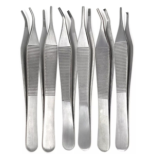 Pinzas Adson Marrones Médicas, Pinzas Quirúrgicas de Precisión para Tejidos con Diseño de Mandíbula Finamente Dentada - Product Image 6