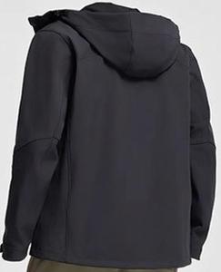 Veste coupe-vent unisexe personnalisée avec logo OEM ODM, imperméable, veste softshell pour l'extérieur - Product Image 2
