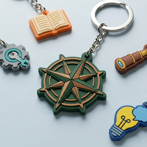 Porte-clés <span class=keywords><strong>Harry</strong></span> <span class=keywords><strong>Potter</strong></span> en alliage de zinc émaillé, pendentif grenouille pour sac à dos, porte-clés métallique personnalisé – Grande Vente - Product Image 3
