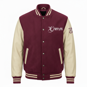 Parches Bordados de Cuero Estilo Americano Premium para Ropa al por Mayor, Sostenibles, Tipo Letterman - Product Image 1