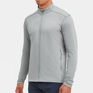 Chaquetas Deportivas de Otoño Transpirables y Resistentes al Viento de Alta Calidad, Chaqueta Deportiva con Cuello Alto y Logotipo Personalizado para Entrenamiento - Product Image 1