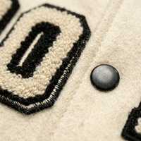 Veste universitaire personnalisée, veste de baseball, veste bomber streetwear, veste d'extérieur, vente en gros, fabricant OEM