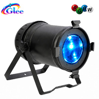 Projecteur PAR 64 motorisé à zoom LED COB RGBW RGBA professionnel 200W pour scène et théâtre