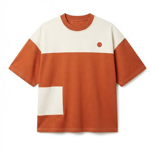 T-shirt Homme Coupe Boxy Lourd en Coton Doux, Coupe Décontractée, Style Streetwear Moderne et Ample pour le Quotidien – Meilleures Ventes - Product Image 1
