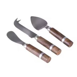 Ensemble de couteaux à fromage en métal de qualité supérieure pour service de table – Outils de découpe de fromage haut de gamme - Product Image 5