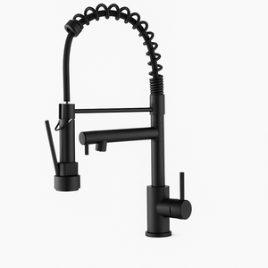 Rubinetto da Cucina Monocomando con Doccetta Estraibile, Controllo Touch, Acciaio Inox Lucido, 2 Funzioni, Collo Flessibile, Monoforo - Product Image 1