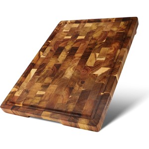 Tabla de cortar de madera de acacia premium para cocina gourmet - Venta al por mayor desde India - Product Image 3