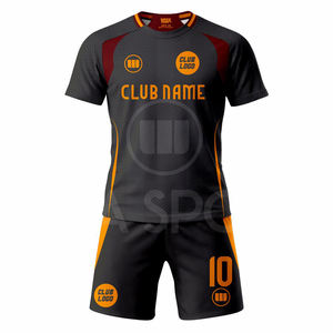 Fabricant de maillots de football au design unique en gros, ensemble d'uniformes de football personnalisés, kit d'équipe imprimé par sublimation, fournisseur OEM en gros - Product Image 2