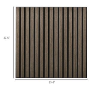 4 Pannelli Acustici in Legno 60x60 cm per Pareti di Casa e Ufficio - Product Image 4