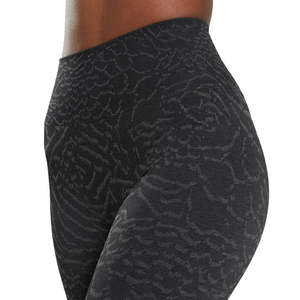 Leggings de Yoga Negros al por Mayor, con Estampado Sólido, Cintura Elástica, Alta Elasticidad, Compresión, Tallas Grandes, Ropa Deportiva, OEM, ODM - Product Image 6