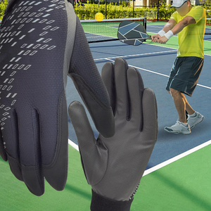 Gants de racquetball en cuir respirant, sur mesure, avec logo personnalisé, pour hommes, pour les sports de plein air, pour adultes - Product Image 5
