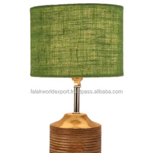 Wholesale New Design Style Vintage Desk Light Atmosphere Lighting Living Room <b>Bedside</b> Hotel Natural Solid <b>Wood</b> <b>Table</b> Lamp By FWE - Product Image 5