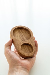 Natural Solid Wood Serving Tray Cup Holder And Sugar <b>Cubes</b> Slot for Home Kitchen Restaurant and Cafe Display and <b>table</b> serving - Product Image 3