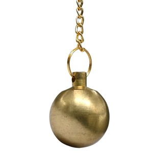 Péndulo de Feng Shui con Bola Abrible de Oro al por Mayor para Sanación Energética y Adivinación, Arte Ecológico - Product Image 4